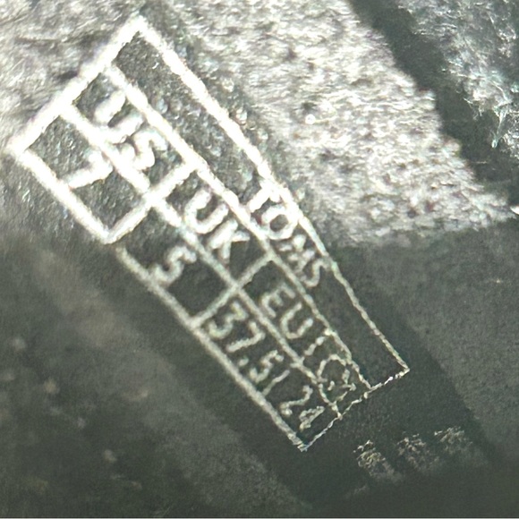 TOMS Gray Desert Wedge Suede zipper ankle boots women’s size 7. - Picture 4 of 12